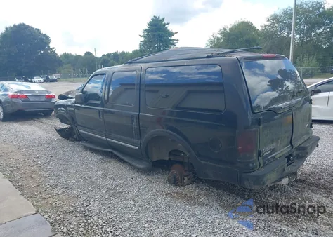 2005 Ford Excursion Limited из США, поврежденный, VIN 1FMNU42LX5ED43932